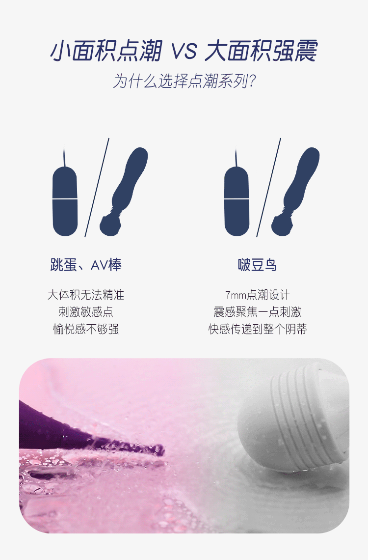 【中國直郵】謎姬 吸吸震動棒 紫色 1件