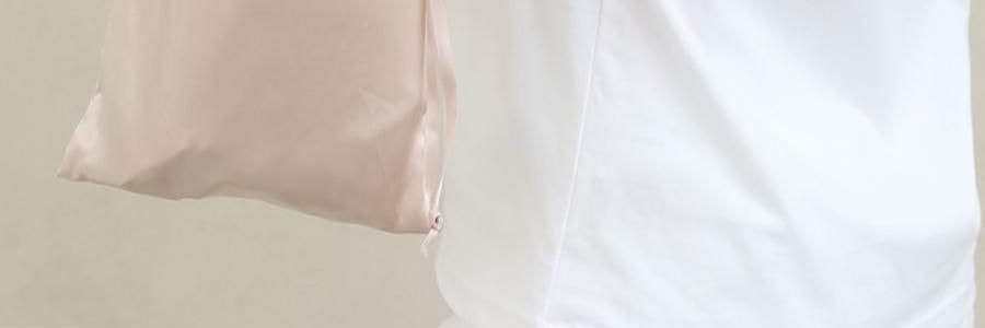 PANVIN盤易 乾髮帽 速乾科技時尚雙層強吸水 絲綢緞面禮盒 #香檳粉【嬰兒級7A抑菌】