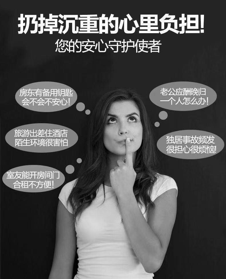 迈迪甄选 阻门器 防盗抵顶门 门阻 家用酒店旅行独居 安全防身神器 1个装