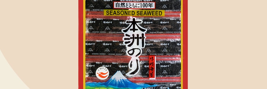 日本本洲 味付海苔 香辣味 90g