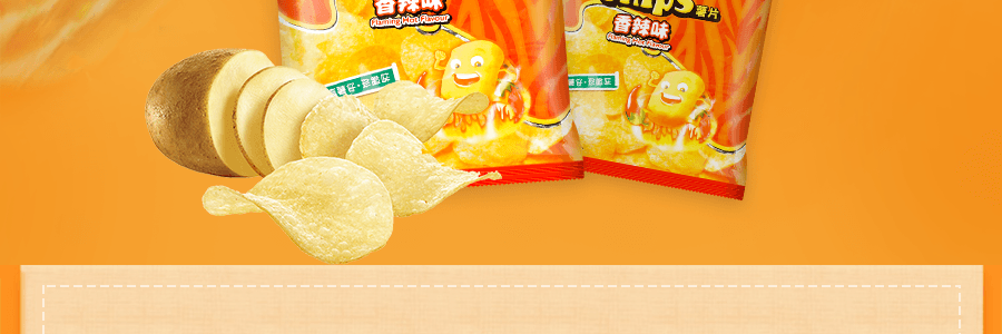 台湾珍珍 薯片 香辣味 60g