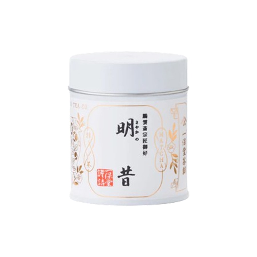 【日本直邮】日本京都老铺 一保堂茶铺 抹茶粉 明昔 浓茶 40g 约一周发货