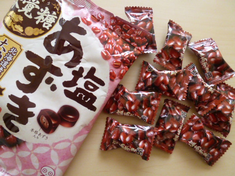 【日本直邮】UHA悠哈味觉糖 北海道特浓奶糖 红豆夹心奶糖 102g