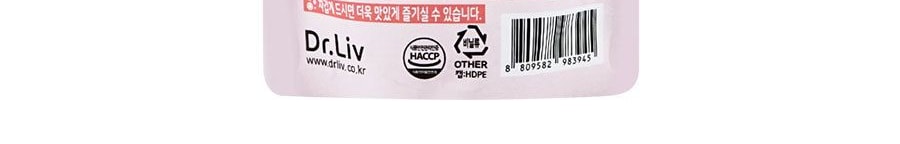 韓國DR.LIV 低糖低卡蒟蒻果凍 桃子口味 150g