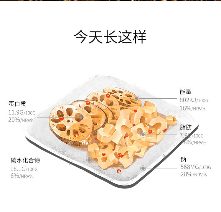 SPICY LOTUS ROOT CUBES 168G