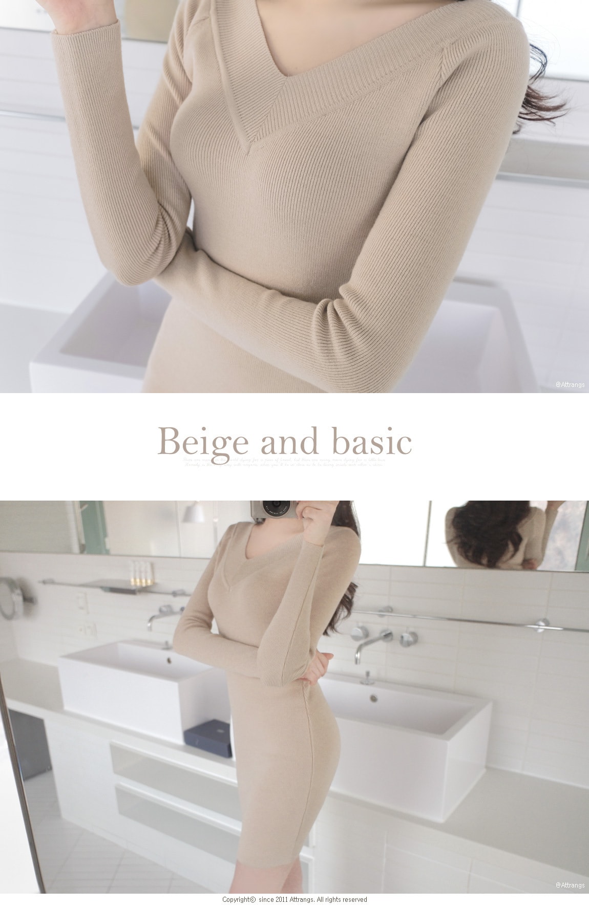 dress Beige free size