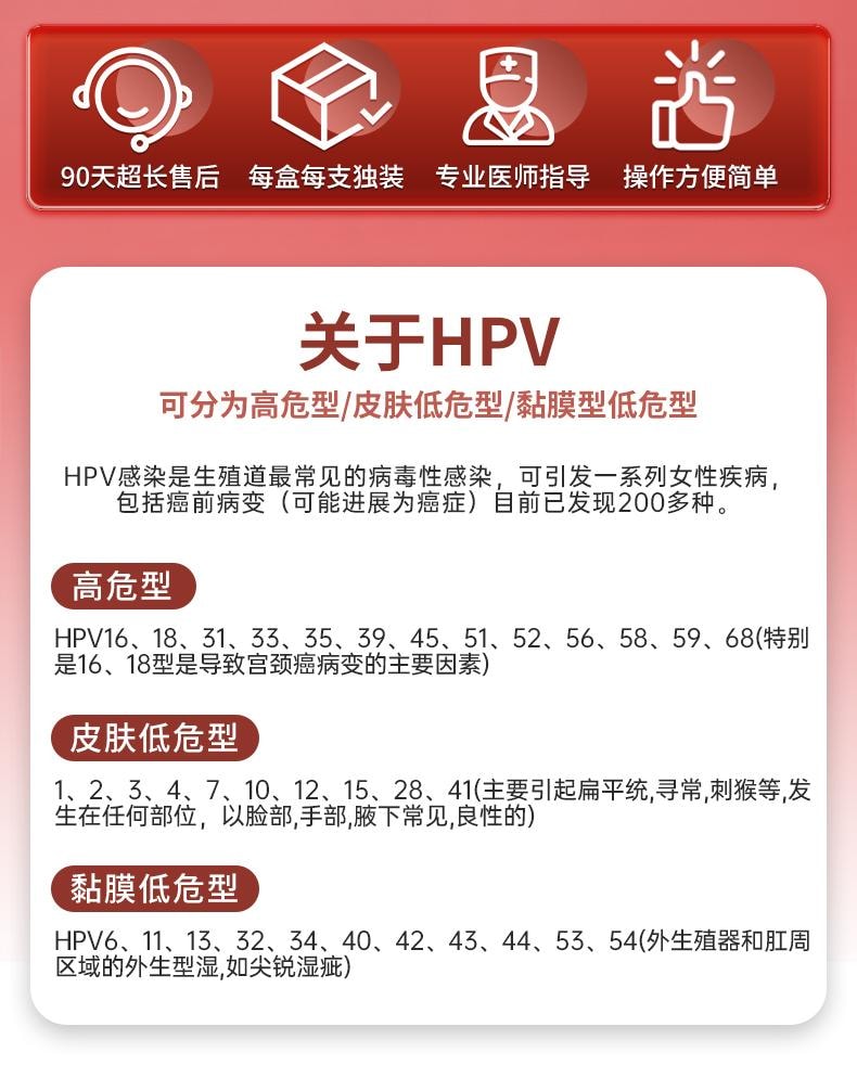 【中国直邮】 北京同仁堂 医用抗HPV病毒妇科凝胶3g*1支/盒