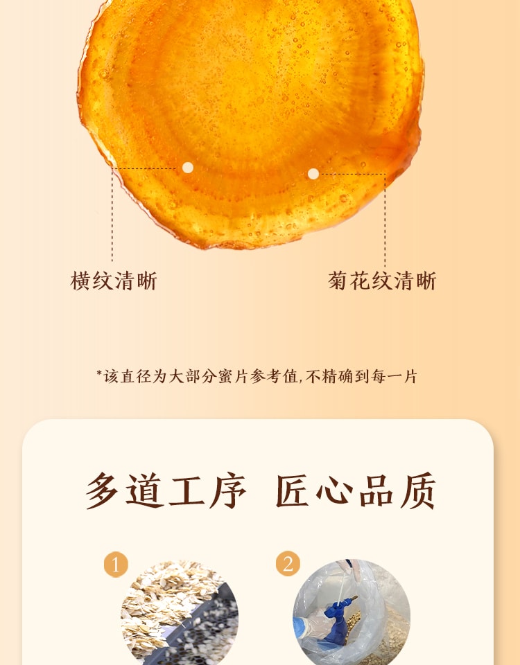 【中国直邮】东方甄选 长白山人参蜜片 50g*3罐 即食