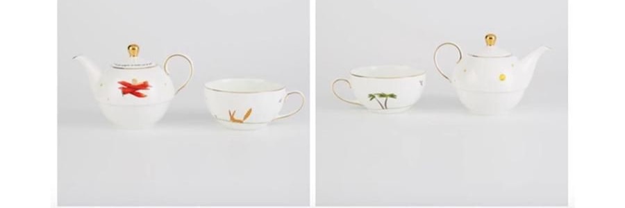 THE BEAST野兽派 小王子梦想家系列 骨瓷茶杯茶壶茶具套装礼盒 单人茶具