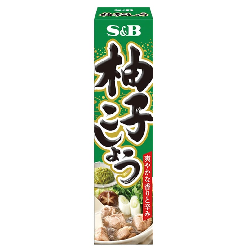 【日本直邮】日本S&B 万能调味料 柚子胡椒酱 100g