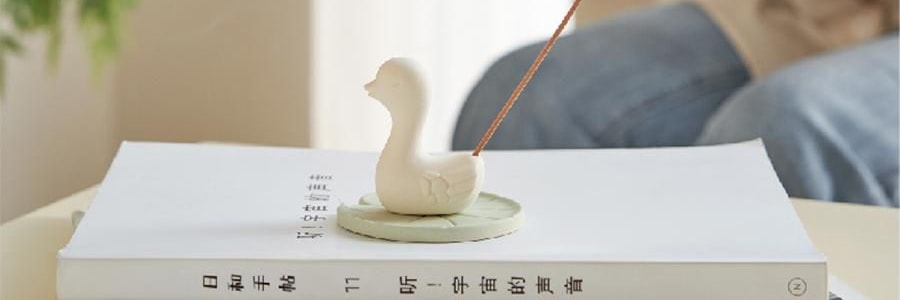 宋朝 不同凡香系列 趣味线香宋香 天然香薰檀香 雪中春信 内含小肥鸭香插