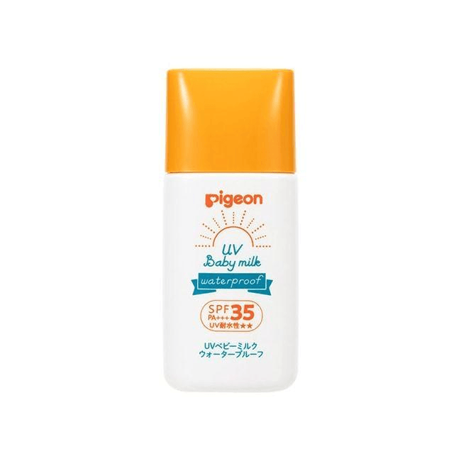 【日本直郵】PIGEON貝親 兒童防曬乳嬰兒防曬乳30g 寶寶防曬防水抗UV SPF35/PA+++