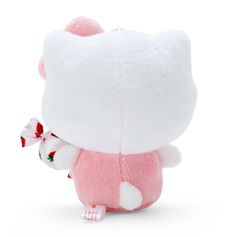 【日本直邮】日本三丽鸥SANRIO 限定款 节日礼物 礼物 草莓版KITTY玩偶挂件 1个 8.5×7×13cm
