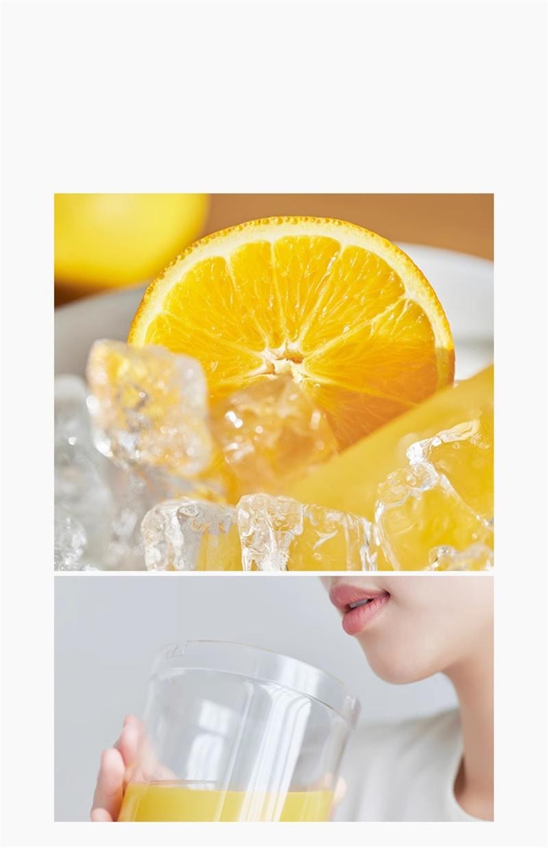 【中国直邮】 OLAYKS 立时榨汁机汁渣分离全自动小型电动无线便携 陶白色 1个装