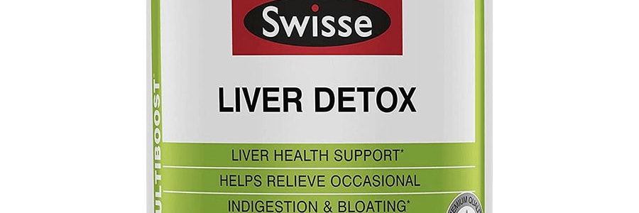 澳洲SWISSE斯維詩 ULTIBOOST 肝臟排毒片 奶薊草護肝片 180片入【熬夜拍檔】