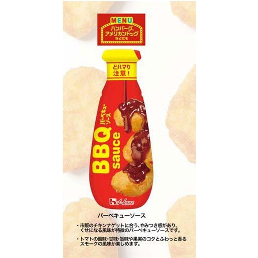 【日本直邮】 日本 HOUSE 好侍炸鸡块BBQ烧烤酱热狗汉堡蘸酱沙拉酱 瓶装 170g