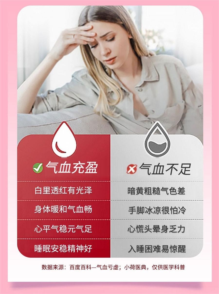 【中国直邮】神威 四物合剂 养血调经 适用于面色萎黄心悸气短月经不调女性 10ml*12支/盒(重磅升级)