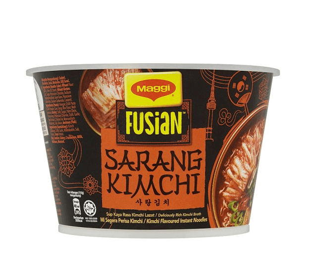 Fusian Sarang Kimchi Flavoured Instant Noodles 115g