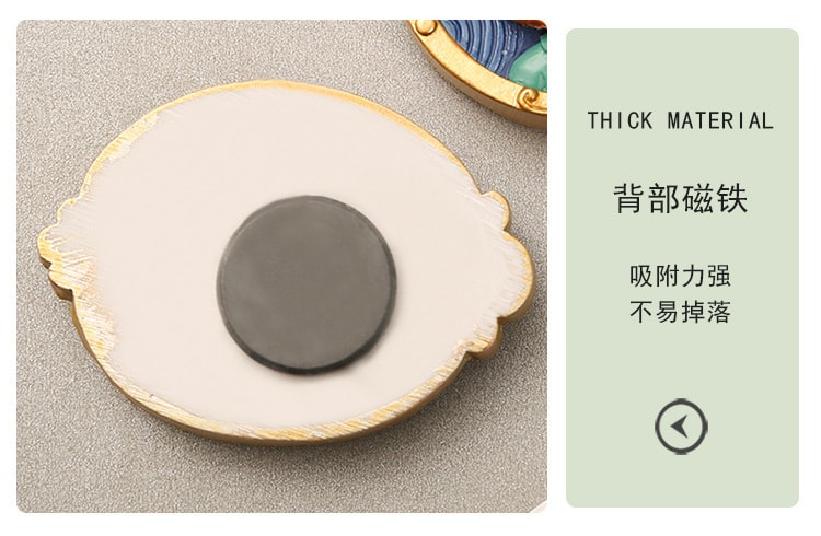 【中國直郵】花果 卡通人物冰箱貼磁個性創意磁力貼 珍珠女孩2個