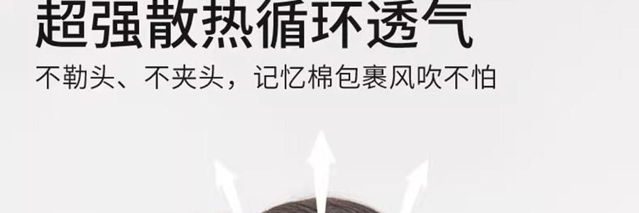 小野和子 防晒帽 遮阳帽 空顶帽  可折叠收纳便携帽子 黑色
