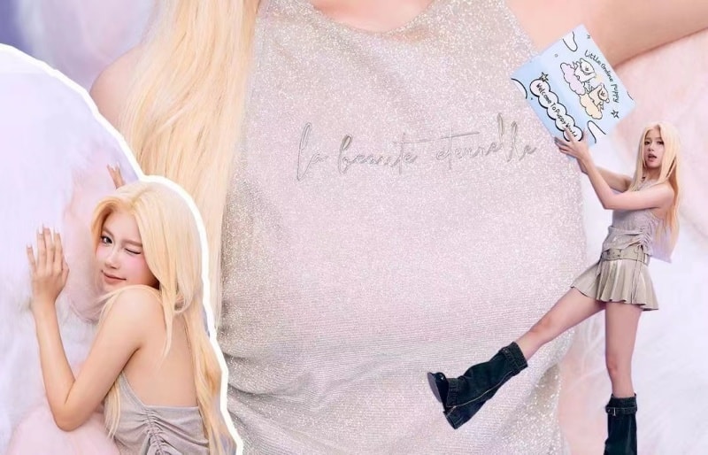 【中国直邮】  小奥汀 单色腮红膏线条小狗联名纯欲可爱腮紫高光修容裸妆自然便携胭脂 02 啵啵粉嫩