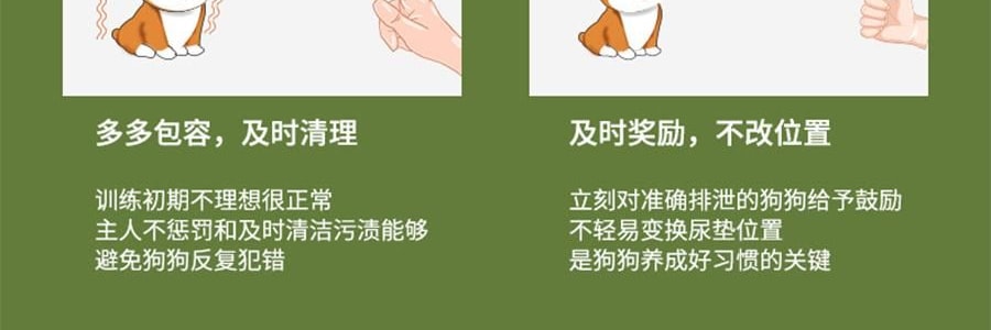 KIKOPALS Petbest系列 宠物厚实尿垫 带背胶可粘贴 宠物尿布 50p 45*60cm