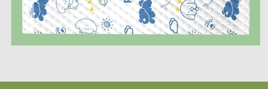 KIKOPALS Petbest系列 宠物厚实尿垫 带背胶可粘贴 宠物尿布 50p 45*60cm