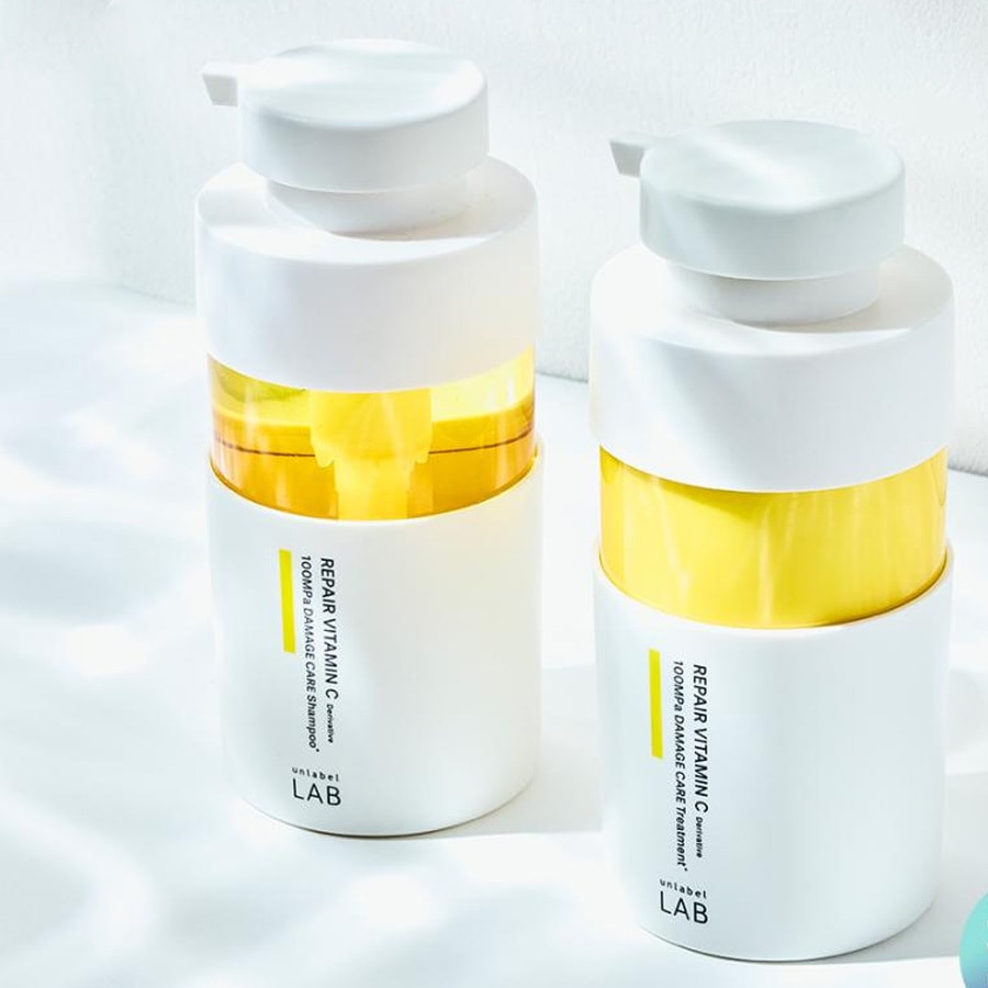 【日本直邮】UNLABEL LAB 维生素C修复洗发水 超高压渗透VC精华 无硅油 保湿修护 发根蓬松 400ml【LDK杂质测评】