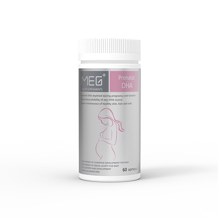 MEG+ Prenatal Algae DHA 60 Softgels