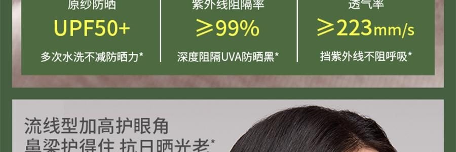 BENEUNDER蕉下 護頸款舒感特護口罩 秋冬水光口罩 深黛灰 F(均碼)