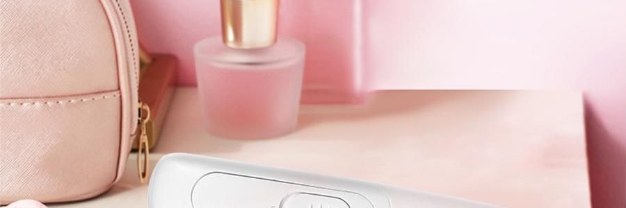 K·SKIN金稻 头皮按摩梳 防静电梳 负离子红光电动按摩梳子 护发防脱保健梳 KD3801 白色