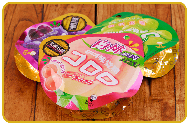 【日本直邮】UHA悠哈 味觉糖全天然果汁软糖 白桃味48g (旧款已售完即日起发新款)