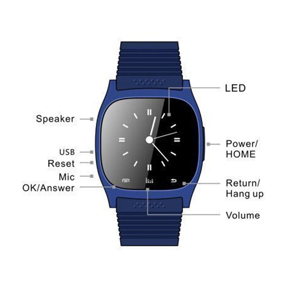 Smartwatch M26 #Blue