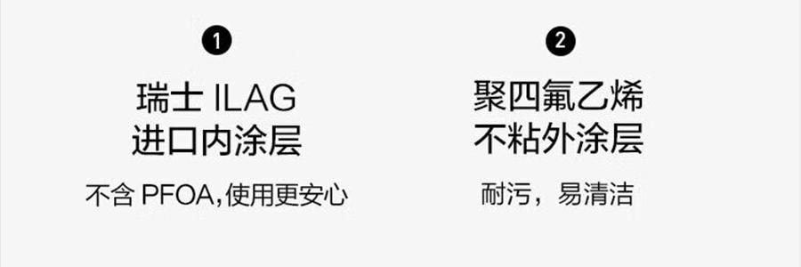 BUYDEEM北鼎 不粘锅 星空黑烤肉锅 导热快易清洗 露营聚餐适用 PL72/A1 32cm 