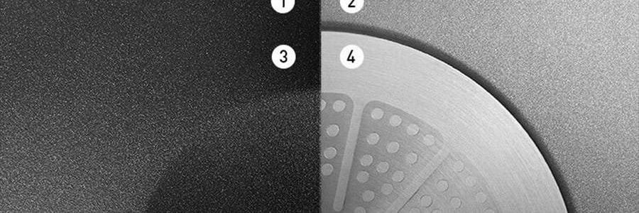 BUYDEEM北鼎 不粘锅 星空黑烤肉锅 导热快易清洗 露营聚餐适用 PL72/A1 32cm 