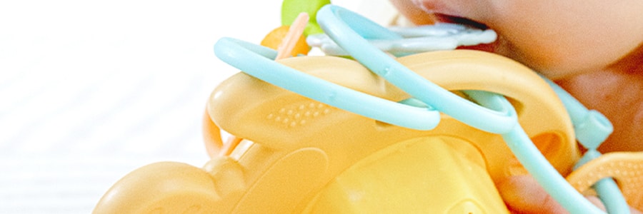 BEIENS貝恩施 手指拉拉樂 寶寶牙膠磨牙防吃手新生小月齡口慾期玩具 指尖早期教育遊戲