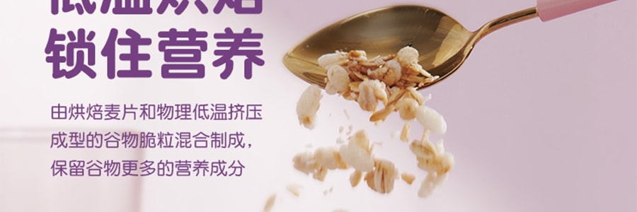 【蕭戰同款】歐扎克 優格果粒堅果乳酸菌 乾吃點心 水果穀物沖飲代餐燕麥片 400g