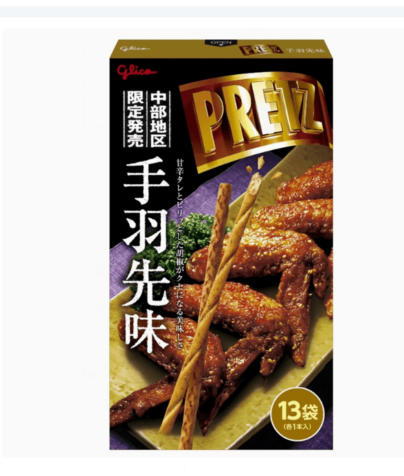 【日本直郵】美國 格力高 PRETZ 大盒章魚配奶油和芥末