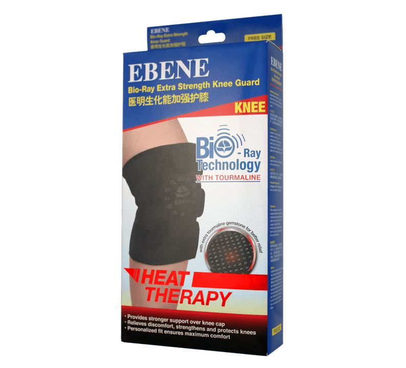 EBENE Bio-Ray Extra Strength Knee Guard Free Size 1pcs