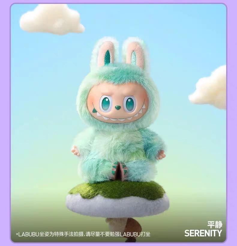 【中国直邮】 POP MART 泡泡玛特 POPMART泡泡玛特 labubu拉布布 心动马卡龙 搪胶脸 潮玩 盲盒挂件- 三代1个*预计到达时间3-4周