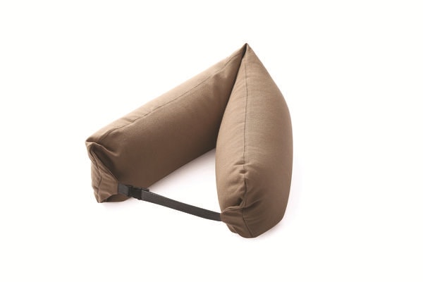 Memory Foam Comfort Travel Pillow – Light Khaki