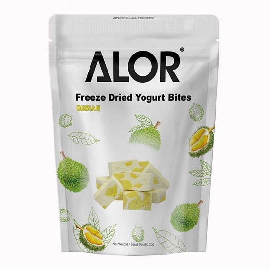 Freeze Dried Durian Yogurt Bites 30g