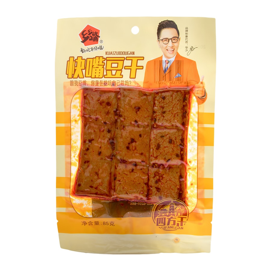乡乡嘴 快嘴豆干 四方干 85g