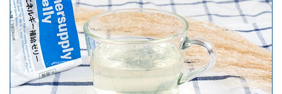 日本J-HOLDINGS 营养能量补给果冻 阳光玫瑰葡萄味 180g【0脂低卡】