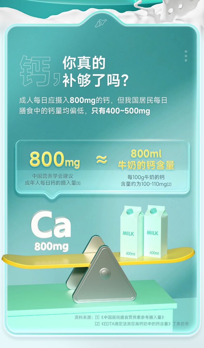 【中國直郵】康恩貝 鈣維生素D軟膠囊成人鈣液體鈣高含量鈣 200粒