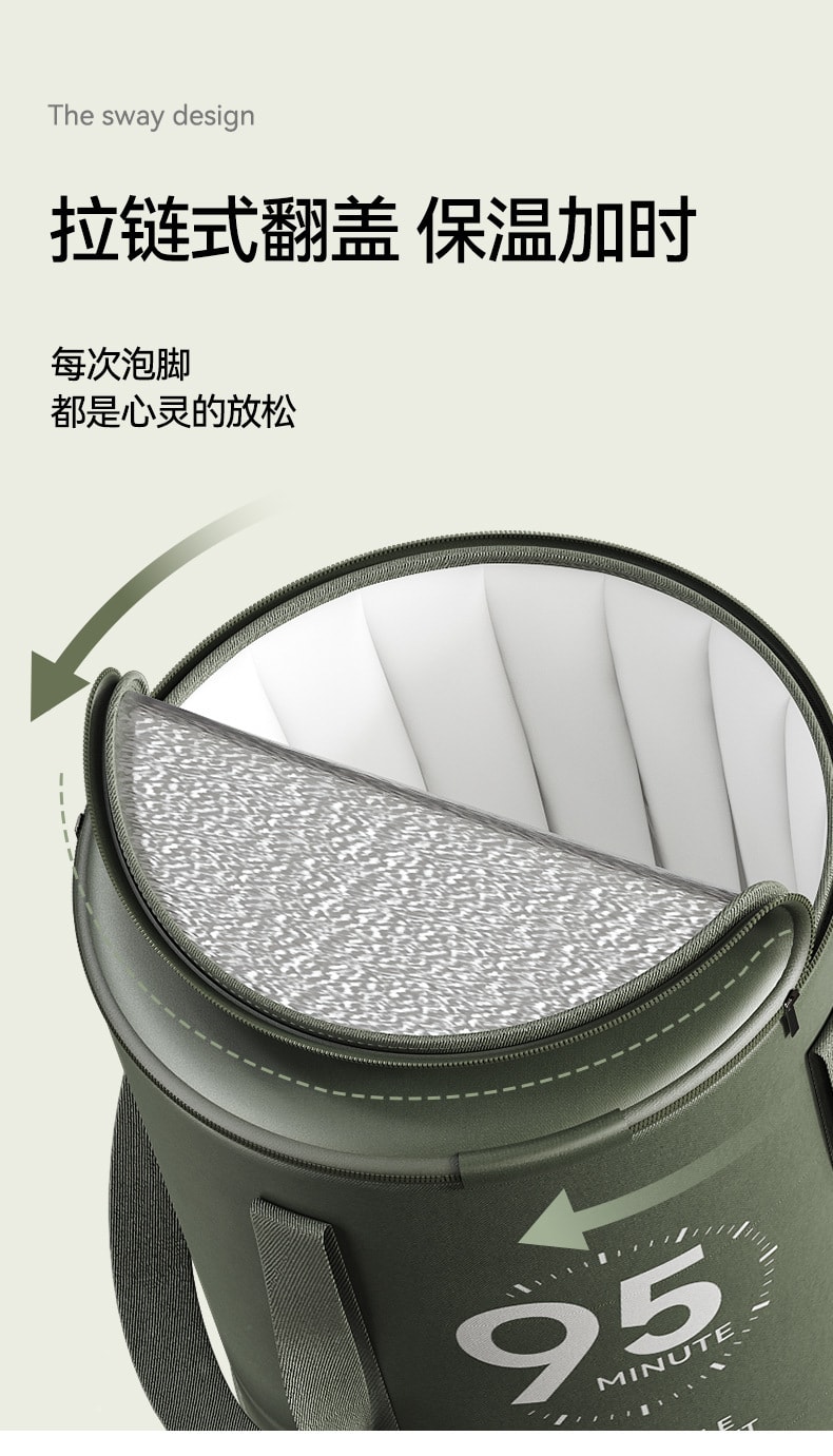 足先までぽかぽか！ コンパクトに収納できる加熱式フットバス
