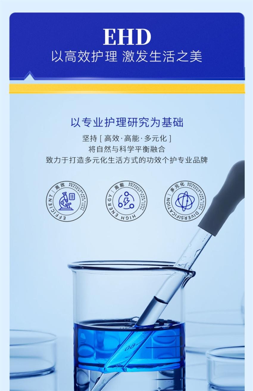 【中国直邮】 EHD 控油祛痘洗发水 祛痘除螨 去屑控油蓬松 改善油痘屑痒洗发露 500ml/瓶(明星达人推荐)