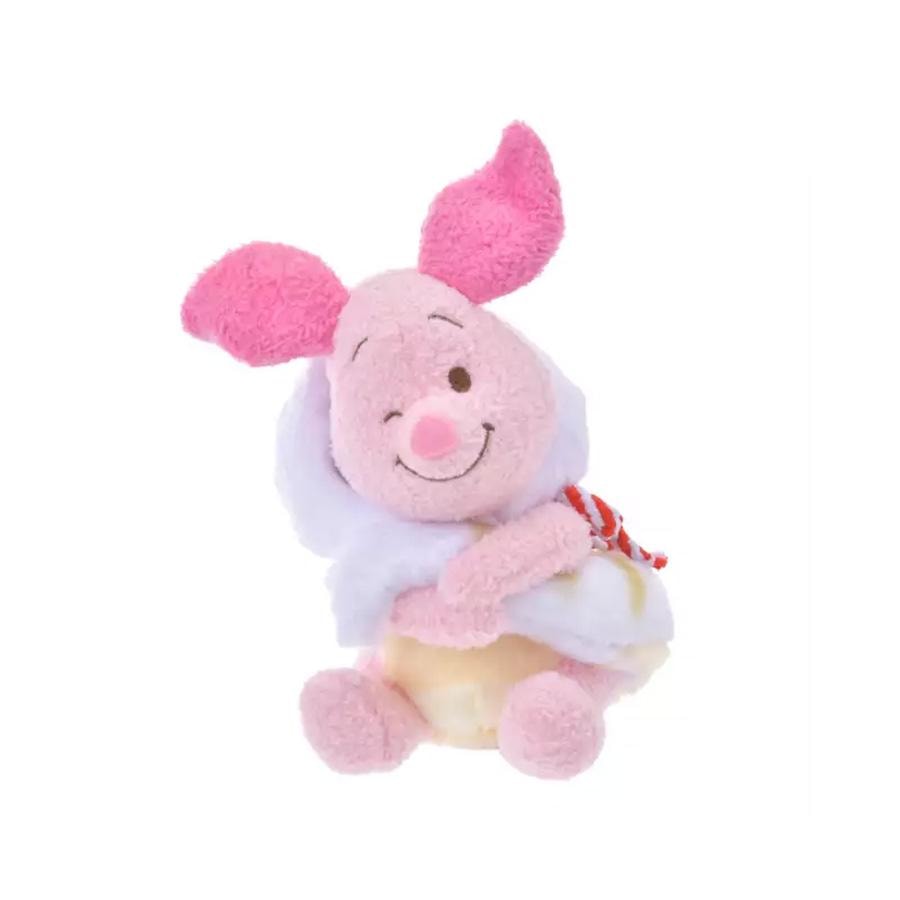 【日本直邮】DISNEY东京迪士尼 2025蛇年限定 小猪皮杰 白蛇毛绒公仔 12.5×8×7cm