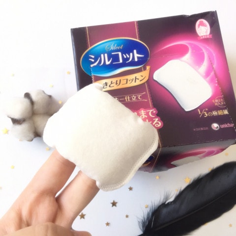日本UNICHARM 尤妮佳 SILCOT 擦拭型柔丝化妆棉 32枚入