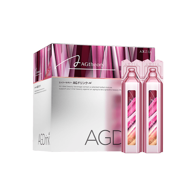 【日本直郵】AXXZIA 曉姿 AGDrinkX肌源希抗糖飲 25ml×30瓶 黑加侖 鳳梨風味